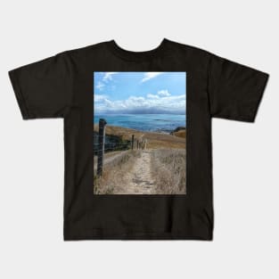 Descending Into Paradise Kids T-Shirt